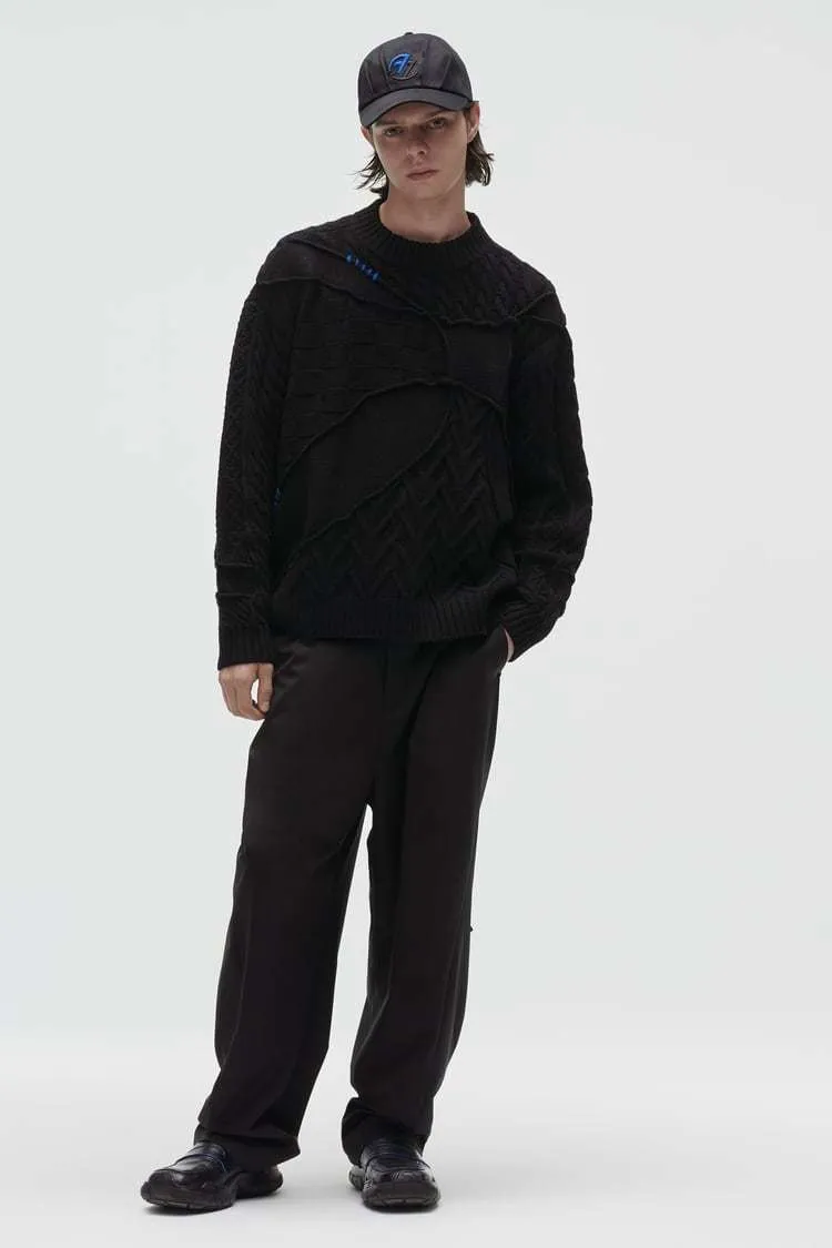 ADERERROR  |Unisex Street Style Logo Sweaters