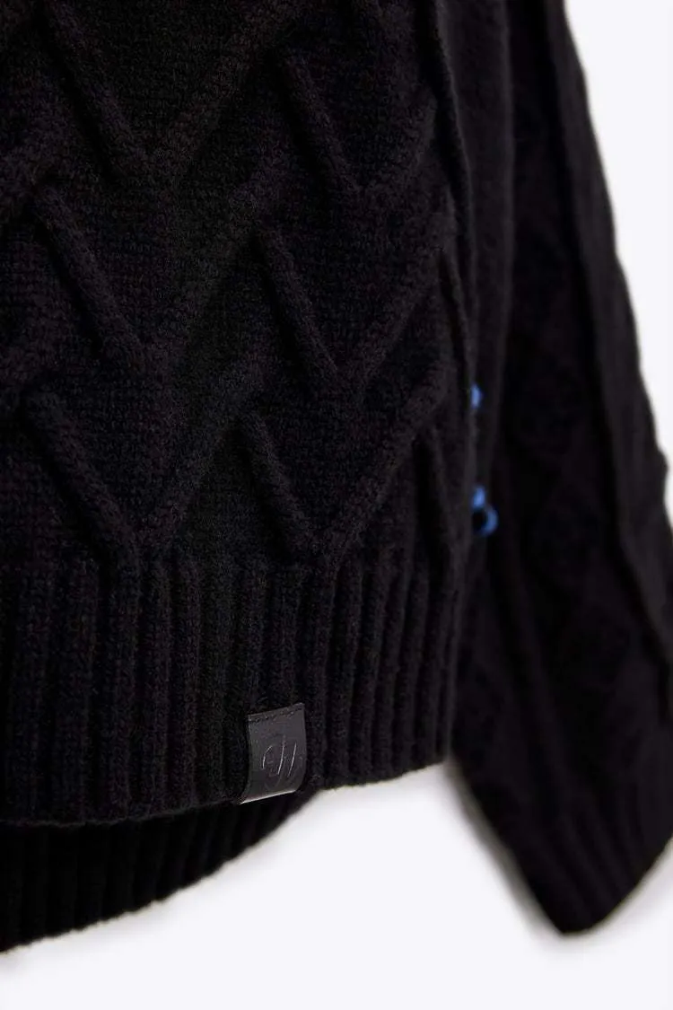 ADERERROR  |Unisex Street Style Logo Sweaters