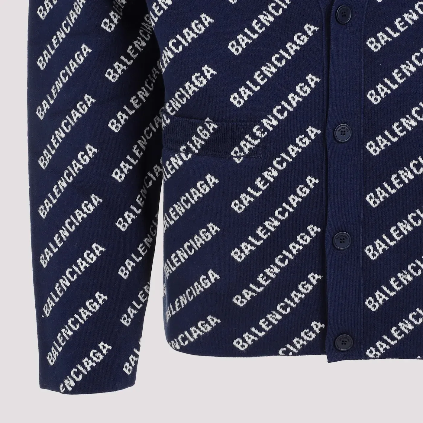 BALENCIAGA  |Cotton Logo Luxury Cardigans