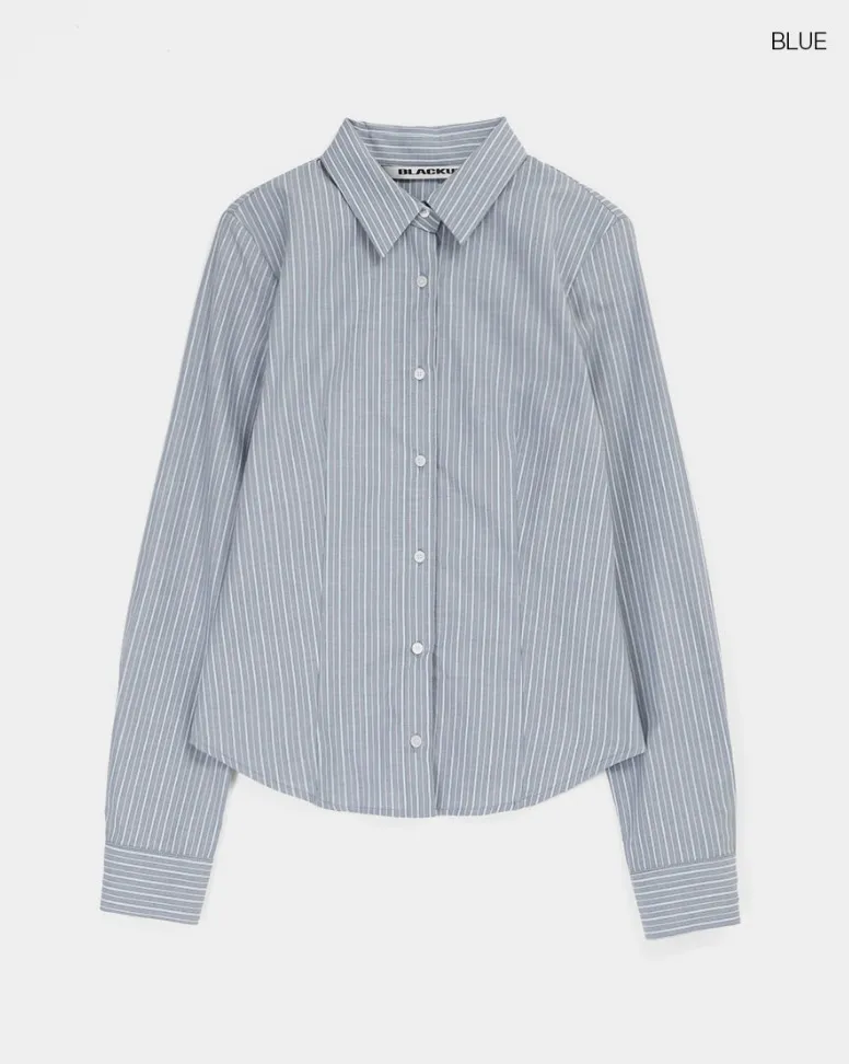 BLACKUP  |Stripes Shirts & Blouses
