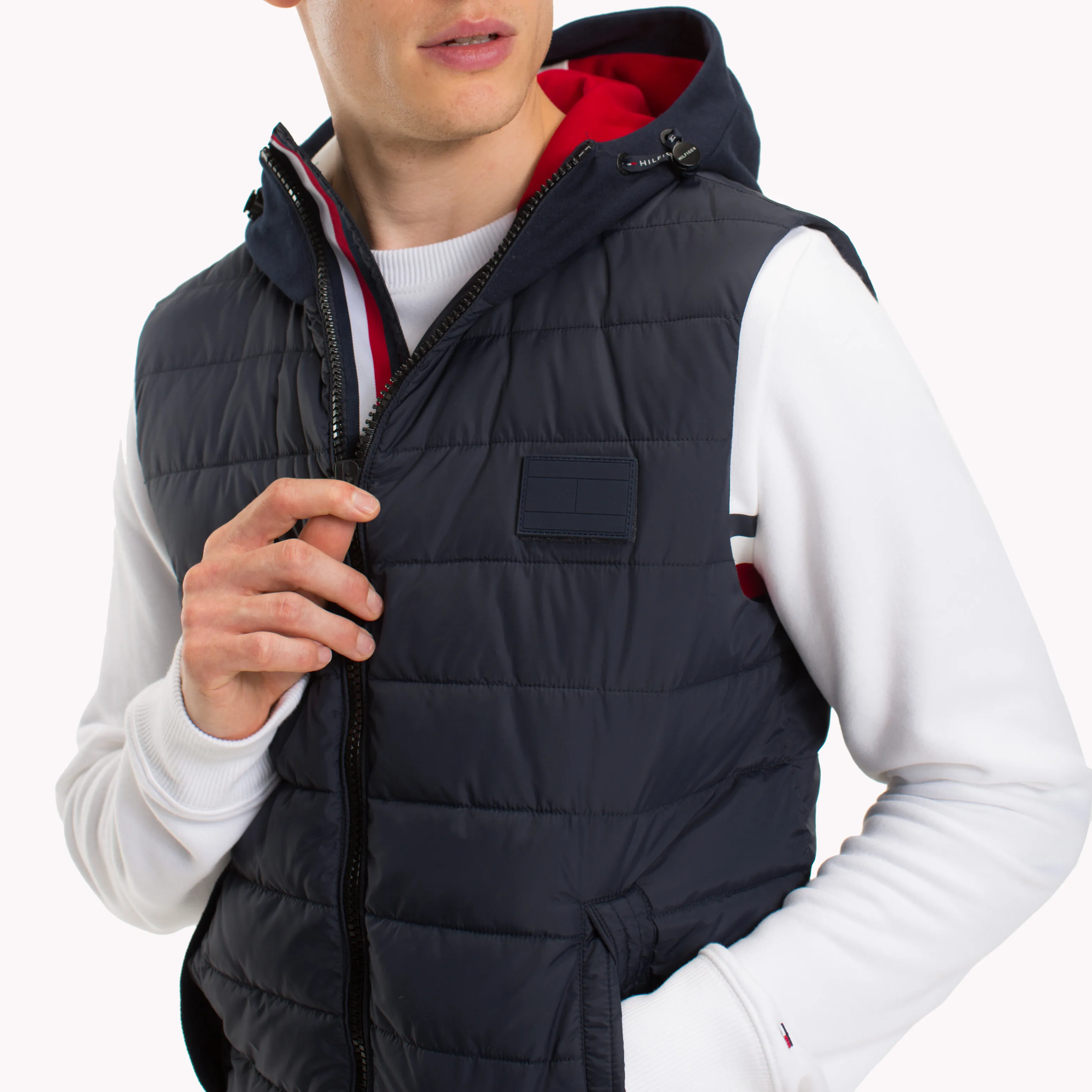Blue Quilted Gilet | Coats & Jackets | Tommy Hilfiger
