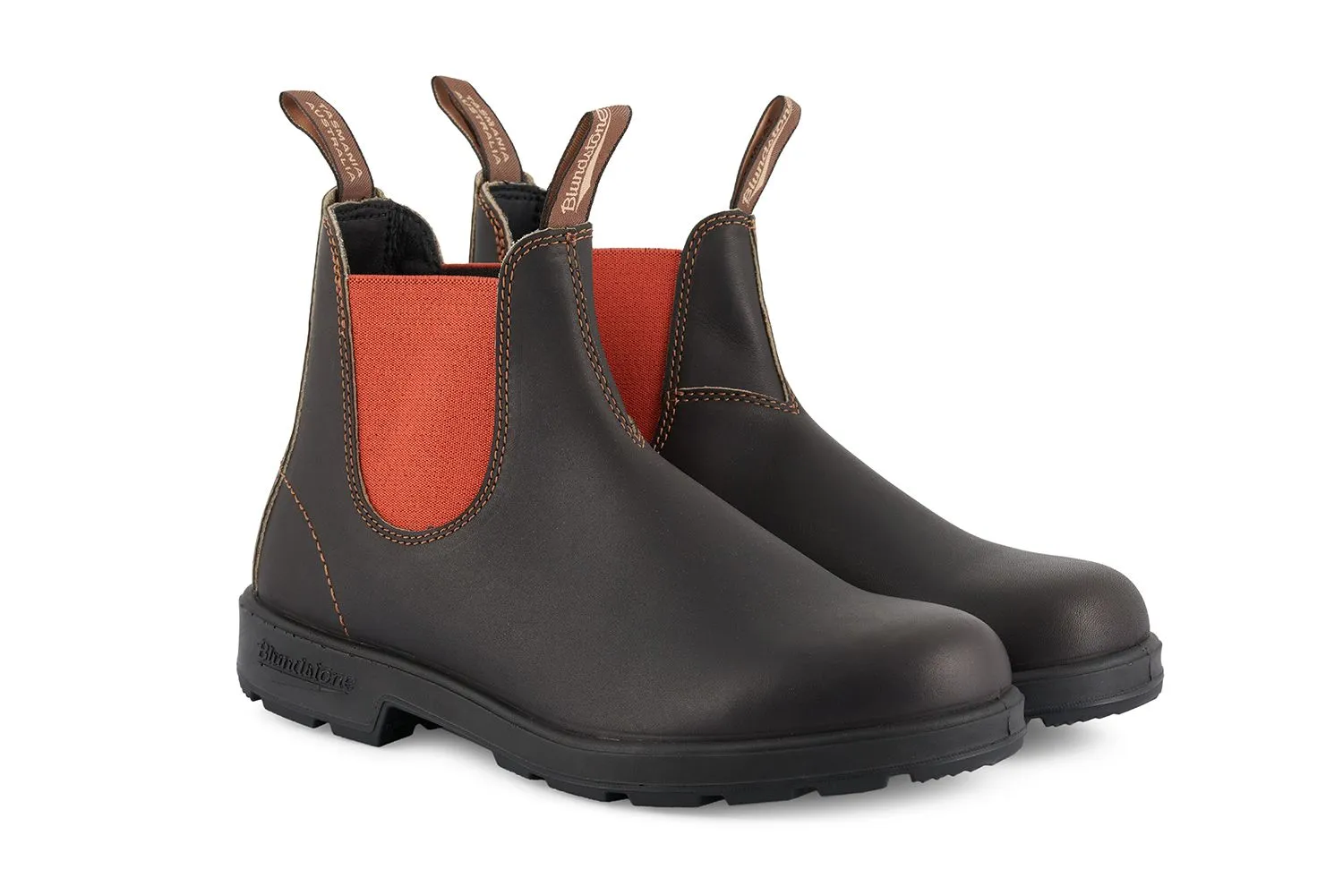 Blundstone - 1918 Brown & Terracotta Leather Chelsea Boots