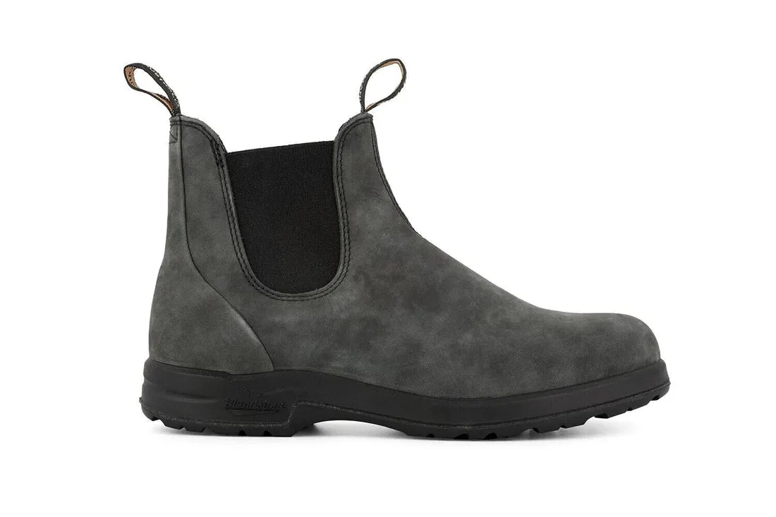 Blundstone - 2055 Rustic Black Leather Chelsea Terrain Boots