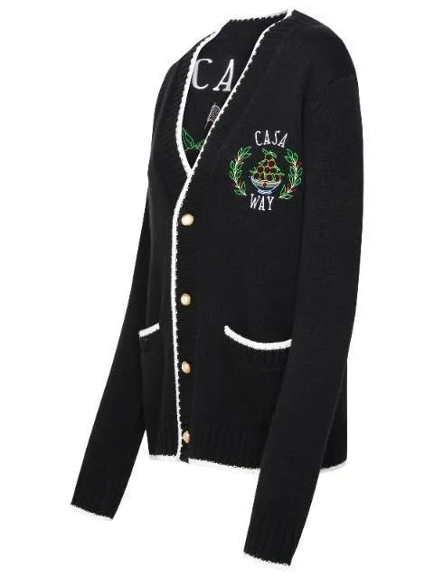 Casablanca  |Wool Cashmere Street Style Cardigans