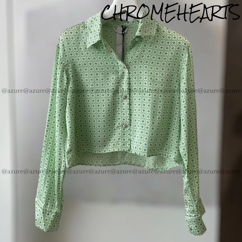 CHROME HEARTS  |Casual Style Elegant Style Logo Shirts & Blouses