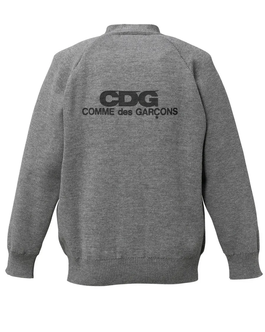 COMME des GARCONS  |Unisex Street Style Logo Designers Cardigans
