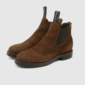 Double RL Congress Roughout Suede Chelsea Boots