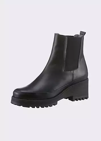 Heine Leather Chelsea Boots | Grattan