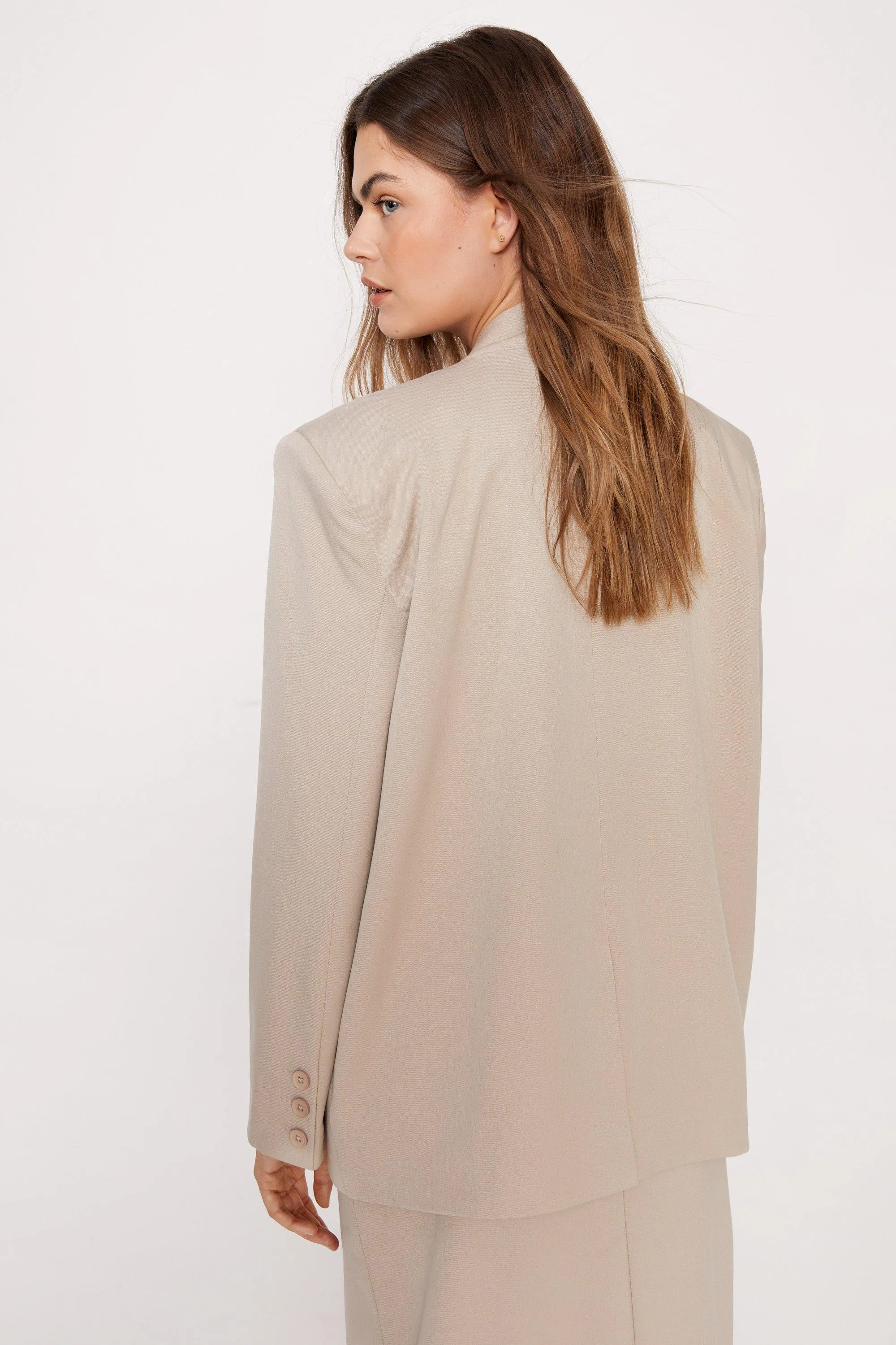 Jackets & Coats | Premium Asymmetric Tailored Blazer | NastyGal