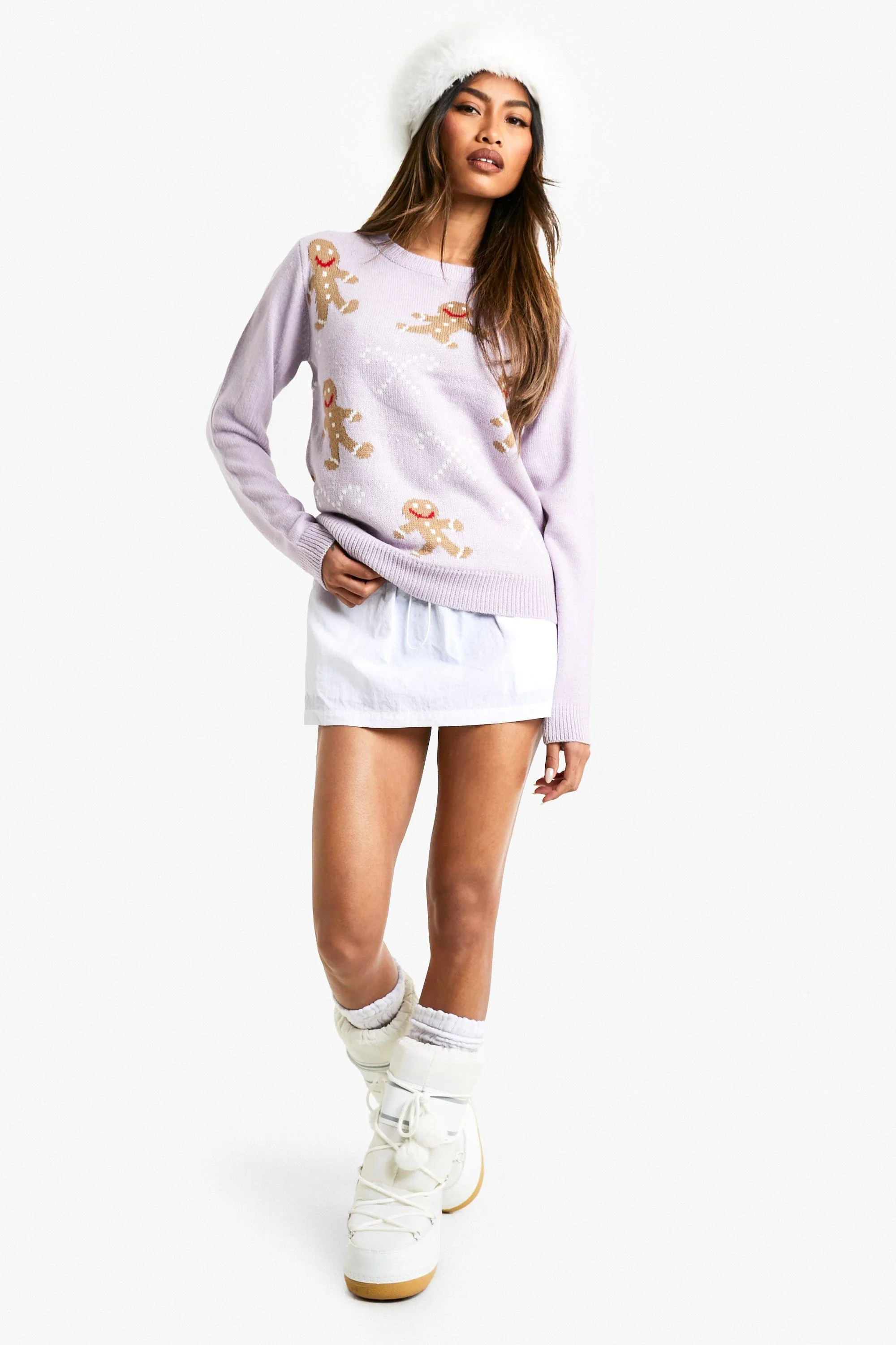Jumpers & Cardigans | Gingerbread Christmas Jumper | boohoo