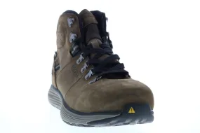 Keen Manchester 6 1021324 Mens Brown Leather Lace Up Work Boots