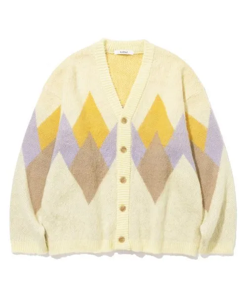 KNITTED  |Argile Casual Style Unisex Street Style Logo Cardigans