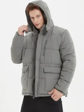   Men'S Waterproof Functional Quilted Coats   
