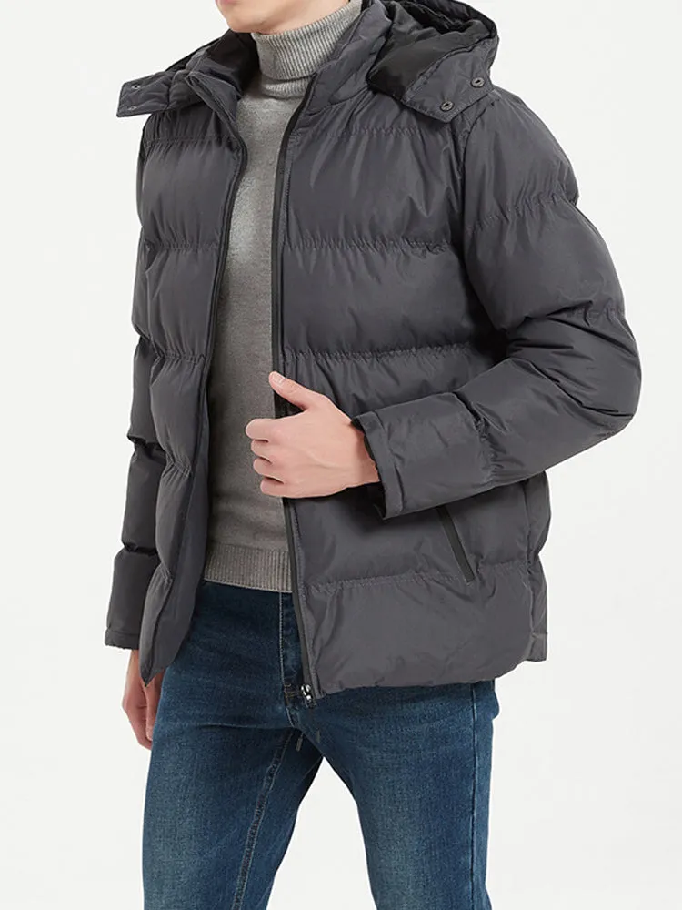   Men'S Waterproof Functional Quilted Coats   