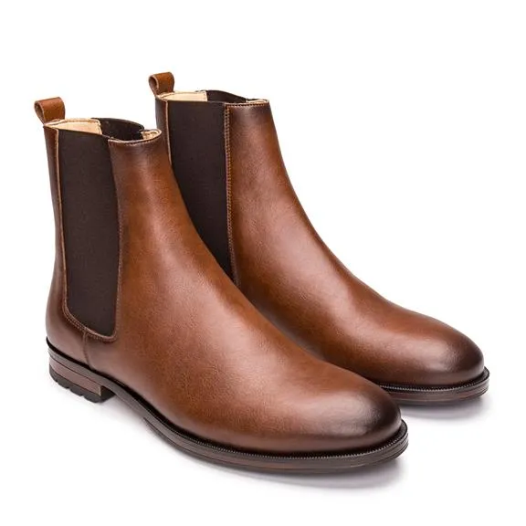 NAE Chelsea Boots Basti Brown