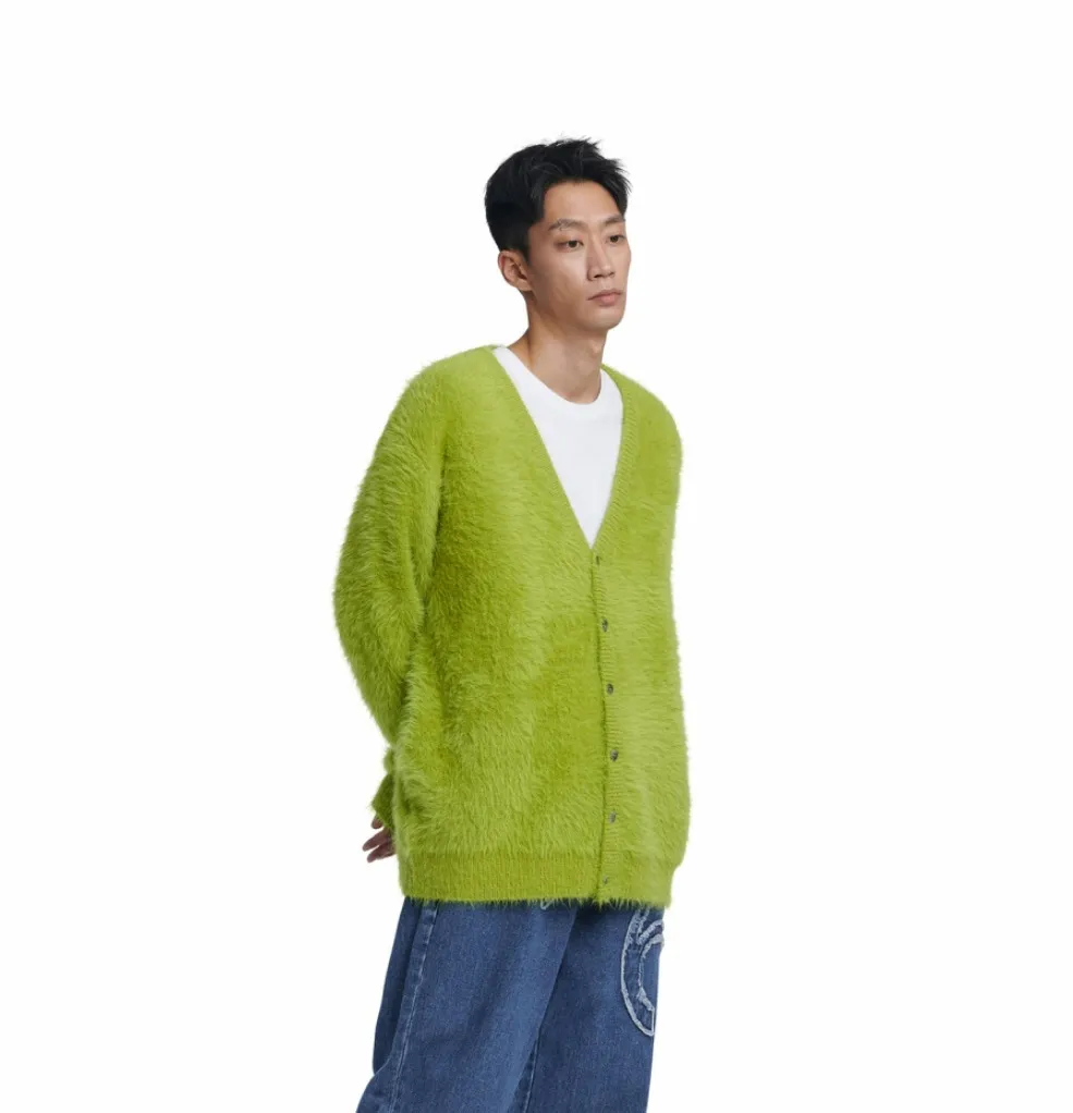 NOMANUAL  |Unisex Street Style Logo Cardigans