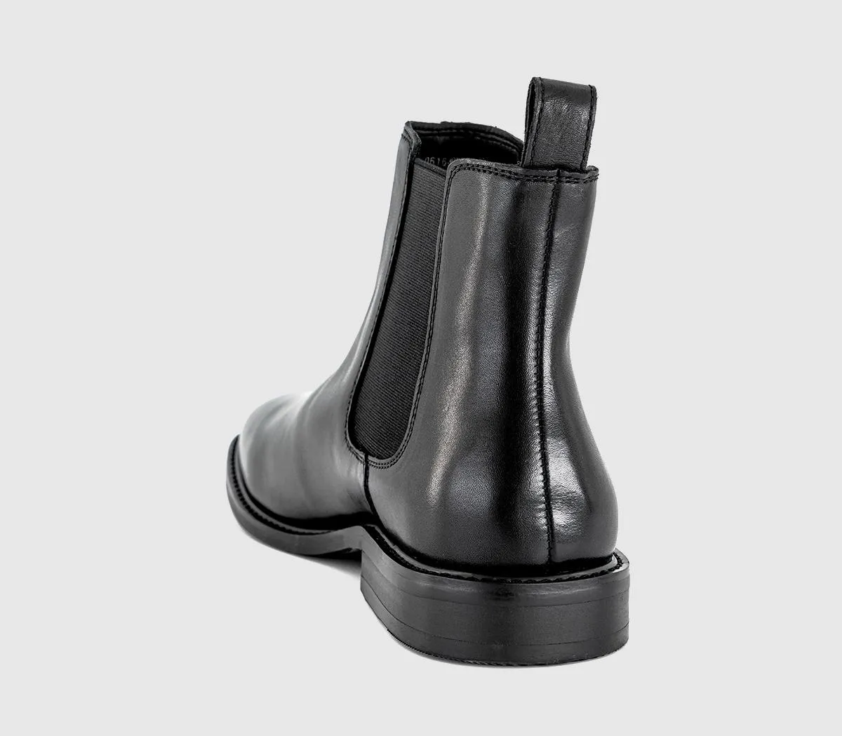 OFFICE Broadway Chelsea Boots Black Leather