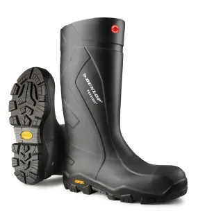 Purofort+ Expander Full Safety Charcoal Waterproof PU Work Boots