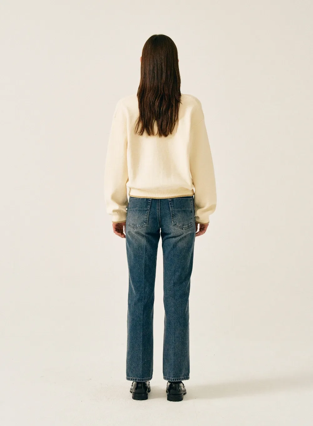 SATUR  |Unisex Street Style Plain Cotton Logo Cardigans