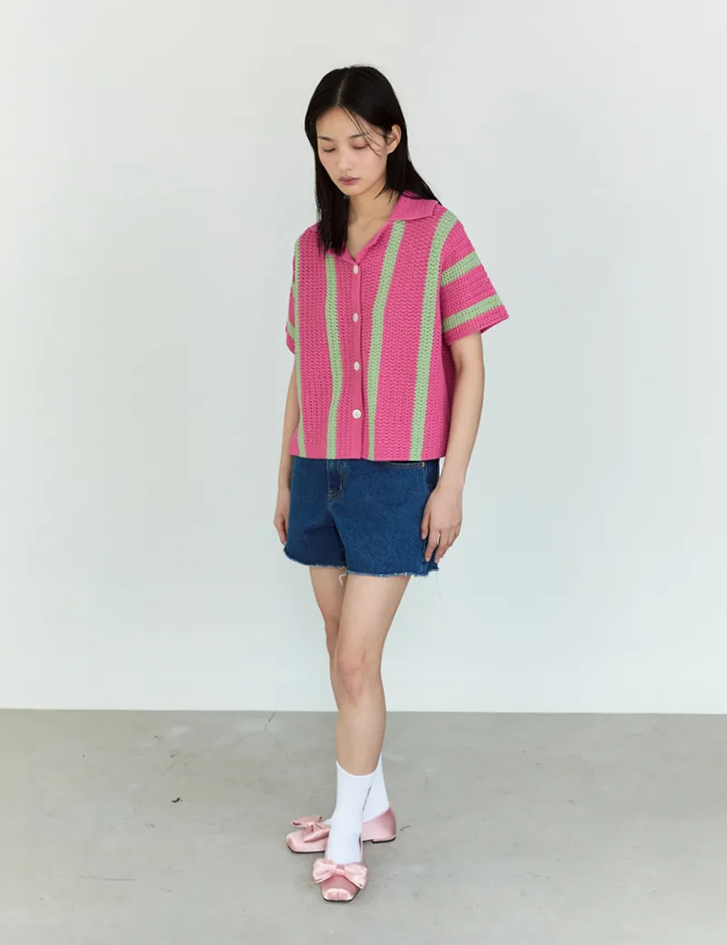 Sienne  |Street Style Short Sleeves Logo Cardigans