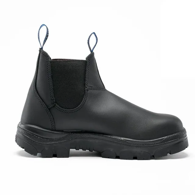 Steel Blue Work Boots Men's Hobart Safety Boots Safety Toe, Black 812901M-BLK