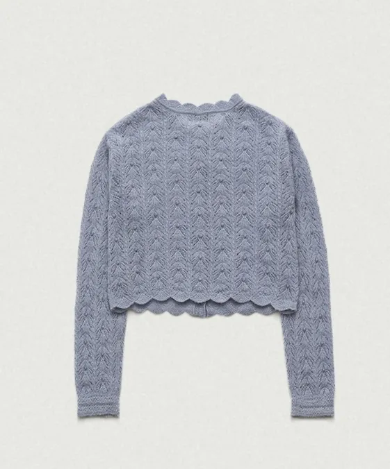 The Barnnet  |Wool Street Style Long Sleeves Logo Cardigans