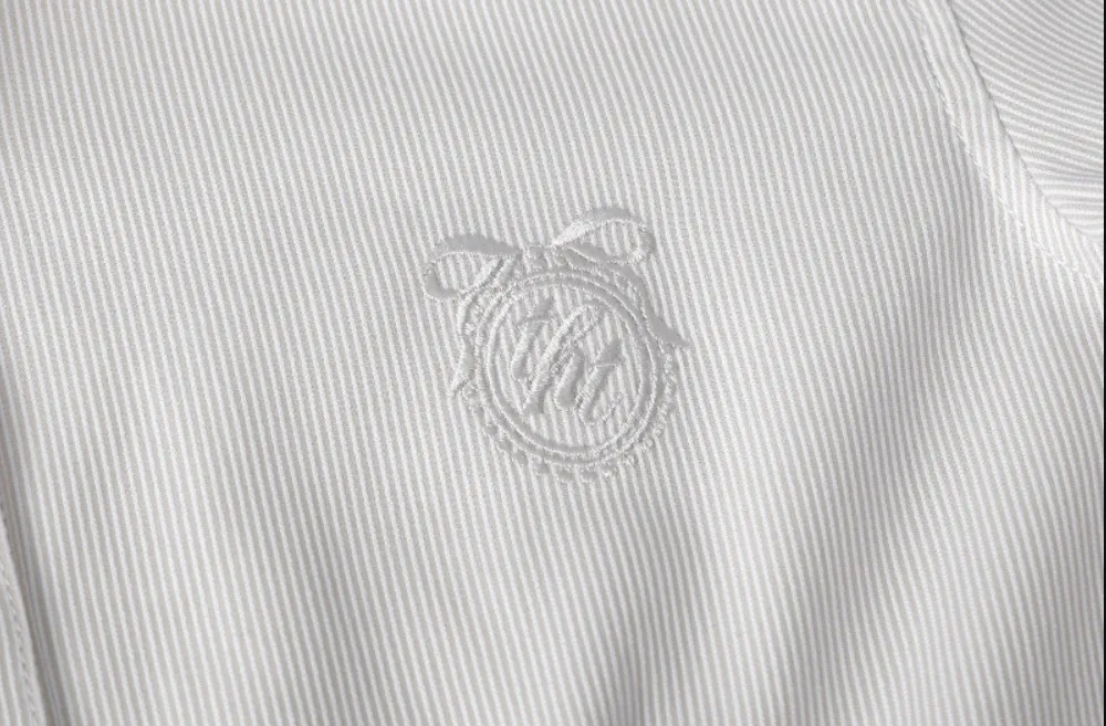 threetimes  |Casual Style Logo Shirts & Blouses