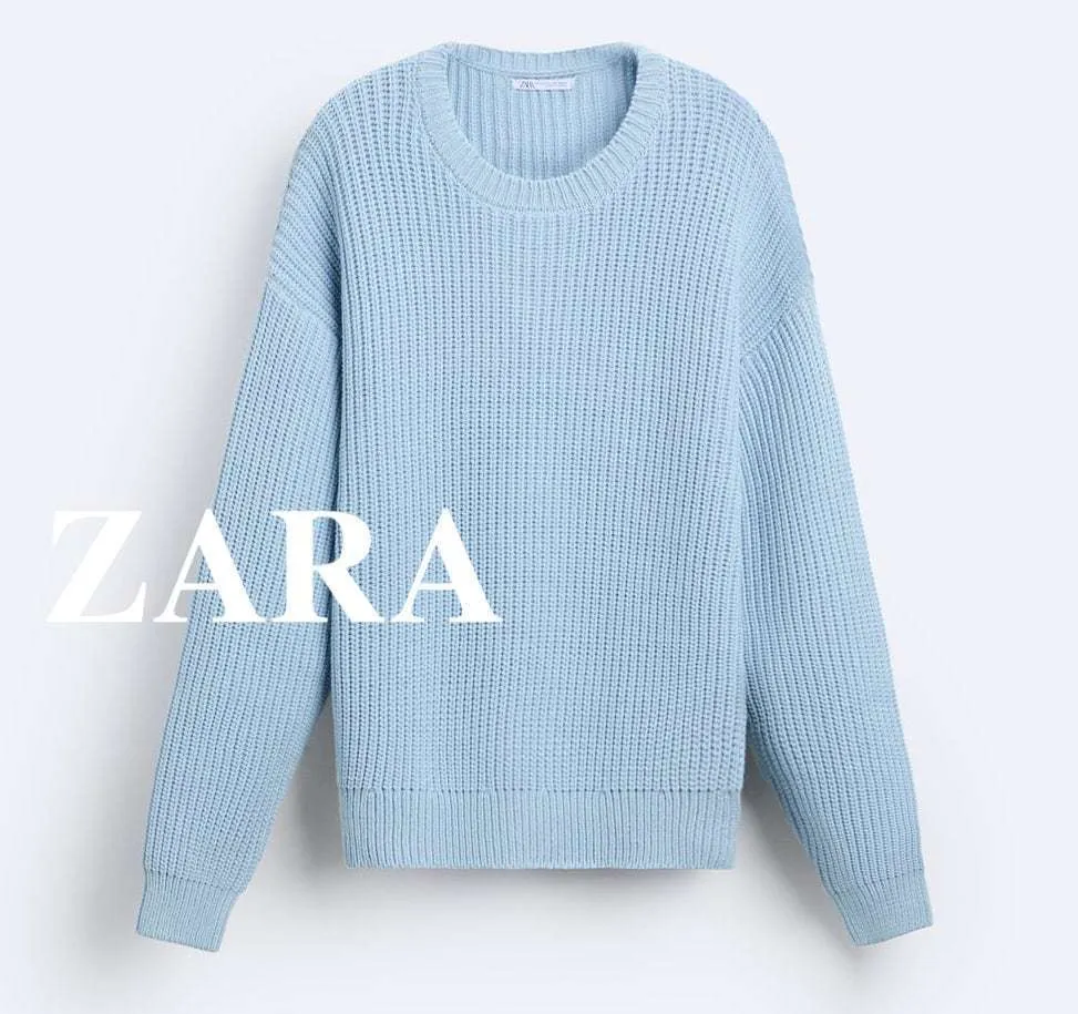 ZARA  |Plain Sweaters